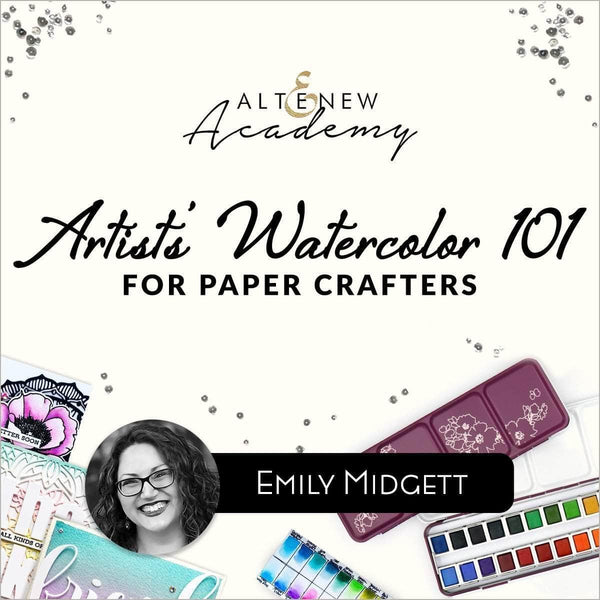 Artists' Watercolor 101 for Paper Crafters Online Cardmaking Class