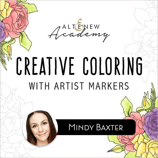 Creative Coloring with Artist Markers Online Cardmaking Class
