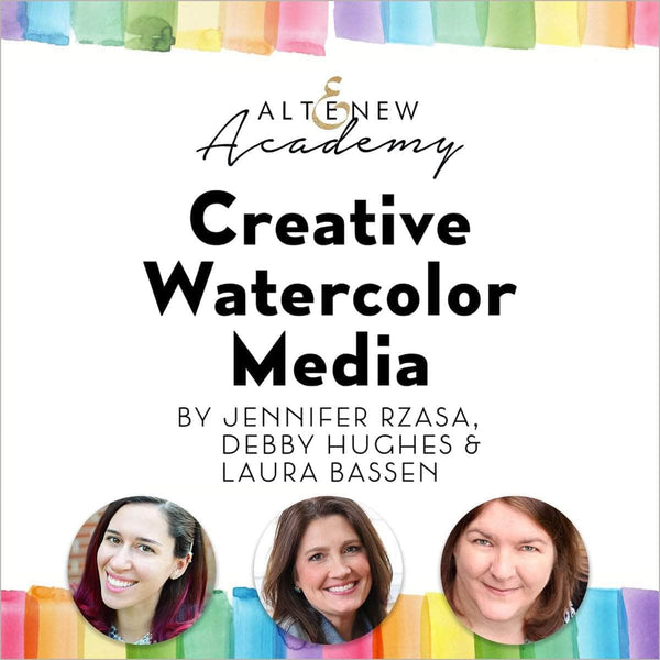 Creative Watercolor Media Online Cardmaking Class