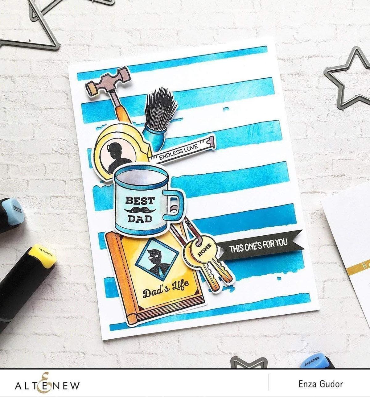 Altenew Creativity Kit Featurette Easy Rainbow Marker Coloring Class