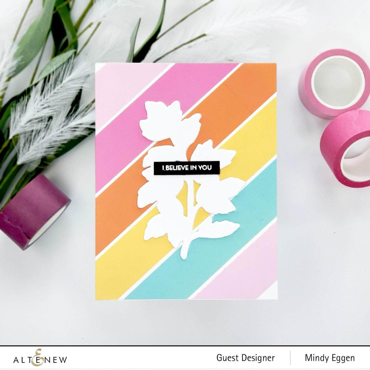 Altenew Creativity Kit Featurette Ink Resist to Add a Focal Point Class