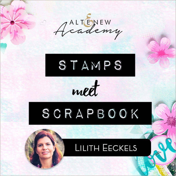 Stamps Meet Scrapbook Online Cardmaking Class