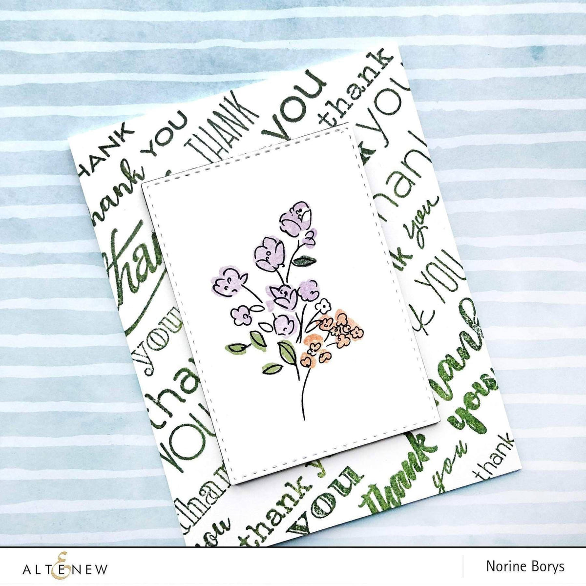 Altenew Creativity Kit Featurette Using Mask Stencils Class