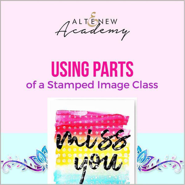 Using Parts of a Stamped Image Class