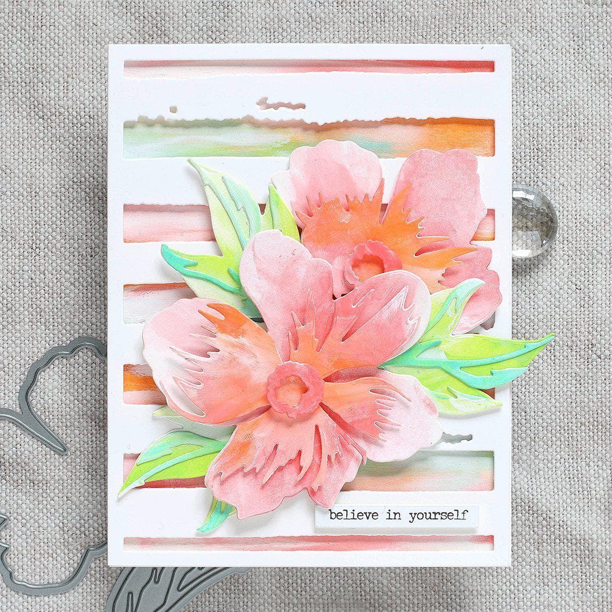 Altenew Creativity Kit Featurette Watercolor to Color Die-Cut Elements Class