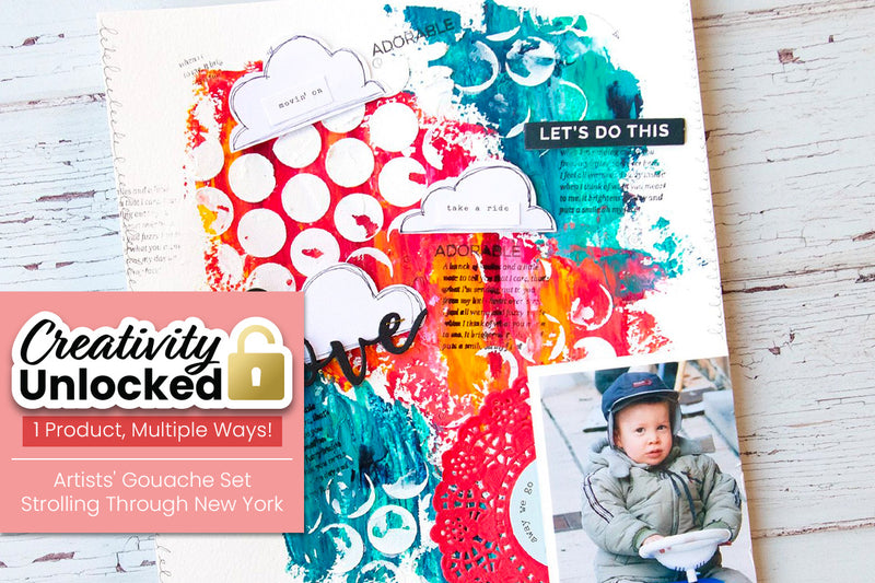 Creativity Unlocked featuring Artists’ Gouache Paints | Lovely Layers with Lilith (with Video Tutorial!)