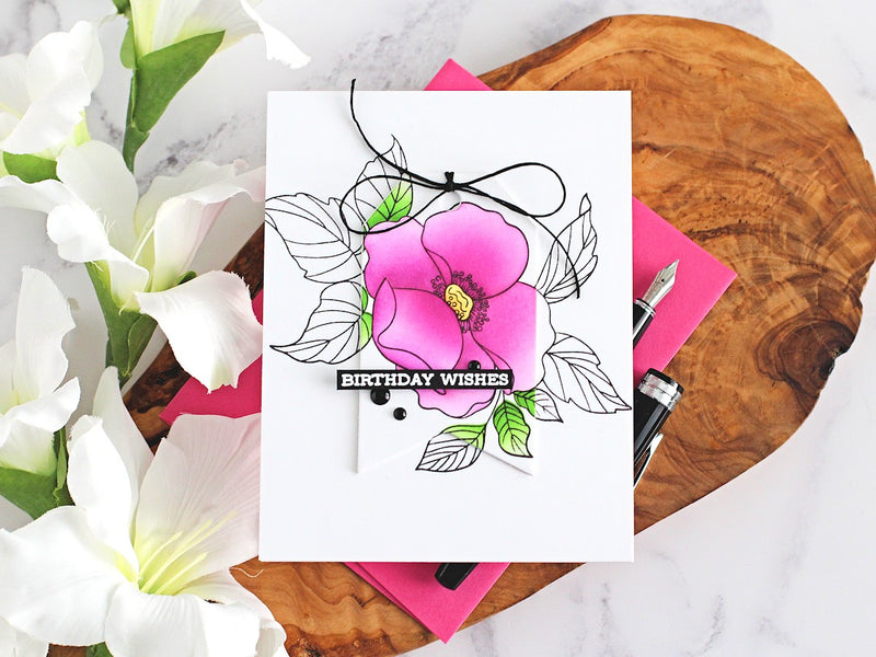 Quick and Easy Spotlight Coloring with Stencils | Terrific Tags with Michelle (with Video Tutorial!)