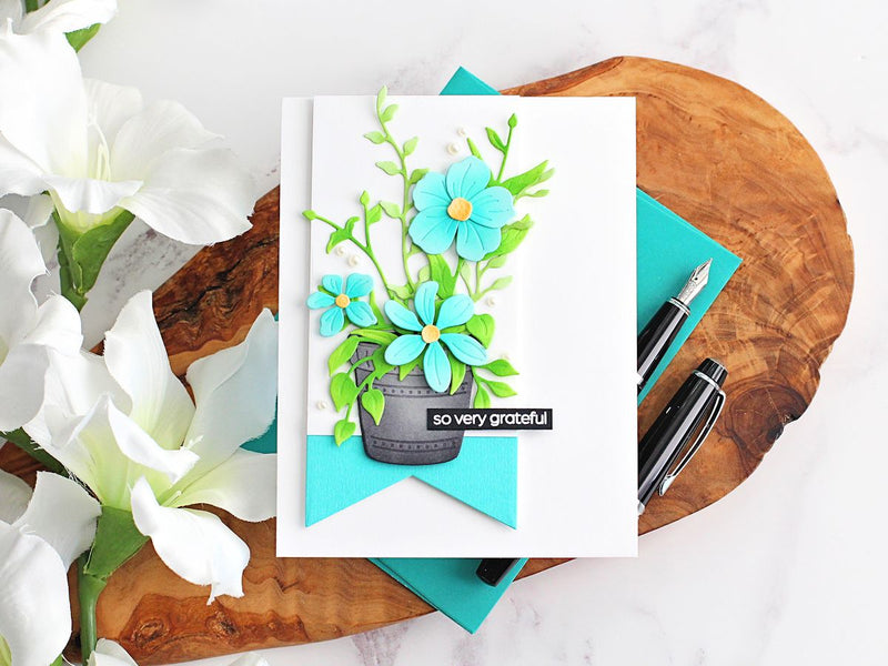Elevate Die-Cuts with Interest and Dimension Using Ink Blending | Terrific Tags with Michelle