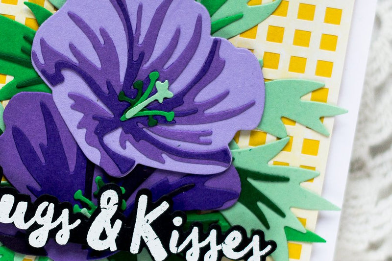 Easy Die-Cut Floral Card with Spring Feel