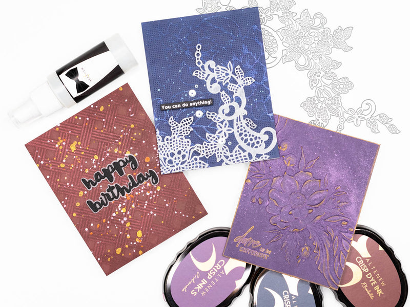 How to Do Water Stamping (Create Backgrounds As If By Magic!)