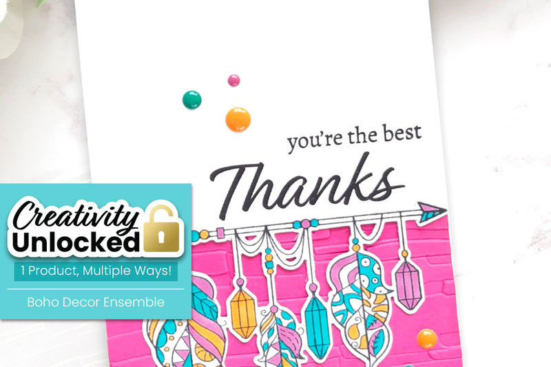 Creativity Unlocked featuring Boho Decor Ensemble
