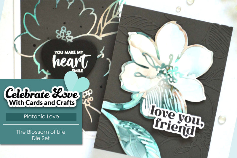 Get the Embossed Look Without Embossing With Die-Cut Backgrounds! | Celebrate Love With Cards and Crafts