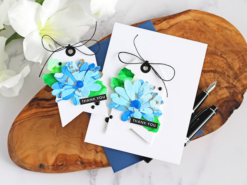 Easy Gold Foil Accents with Alcohol Ink | Terrific Tags with Michelle (with Video Tutorial!)