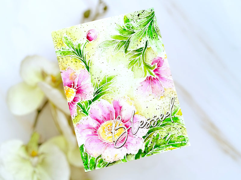 Dreamy Loose Watercolor Florals | Easy & Elegant Cardmaking!