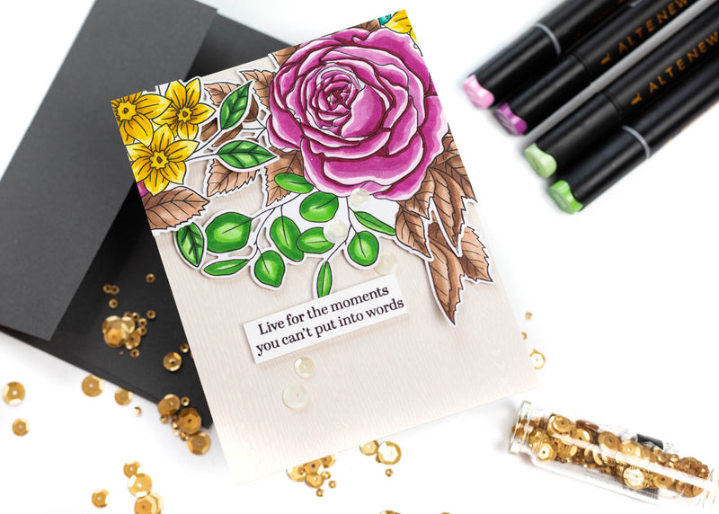 Creative Cutting – Try This Method to Add a Floral Drape Border