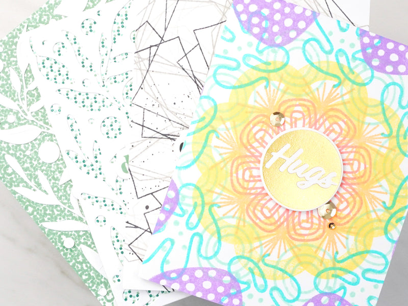 3 Surprising Wreath Building Stampwheel Cards | Perfect Pairings with Jaycee