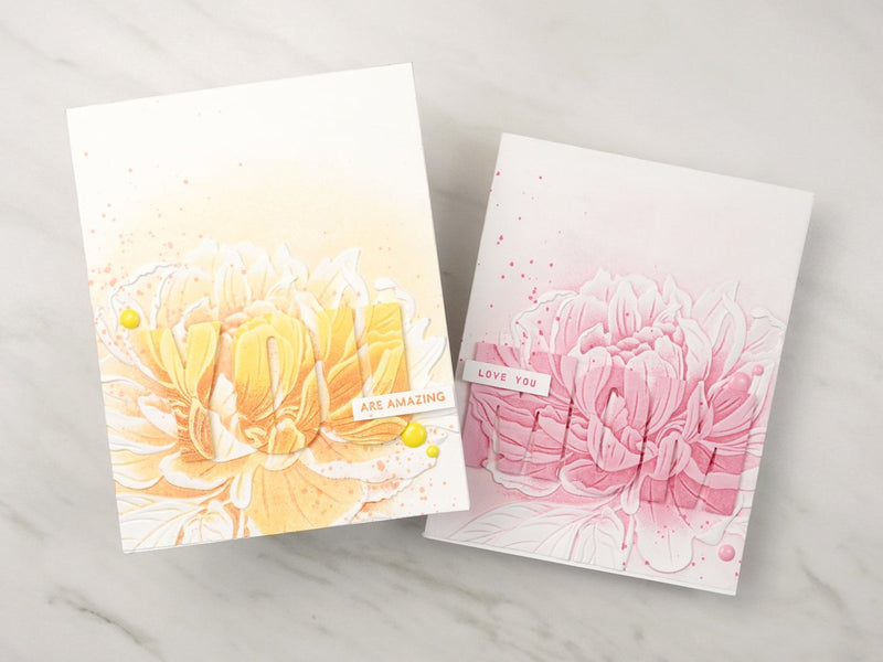3 Simple Tools to Make Stunning Sentiments with a 3D Embossing Folder | Perfect Pairings with Jaycee + Video