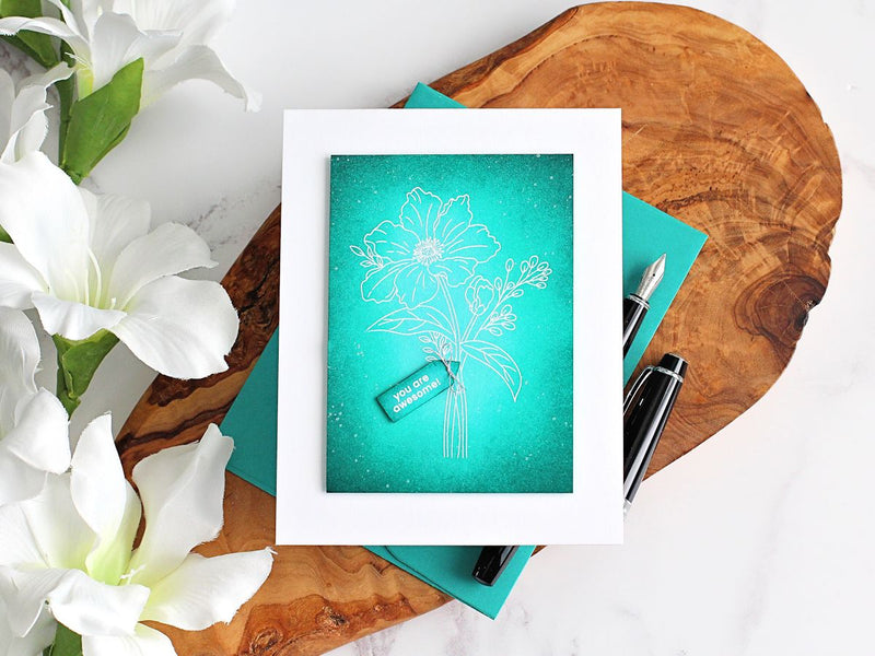 Basic to Beautiful: Heat Emboss Resist (with Video Tutorial!) | Terrific Tags with Michelle