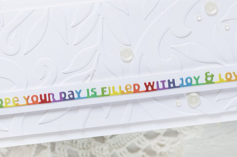 Stretch Your Dies with This Easy Faux Dry Embossing Technique