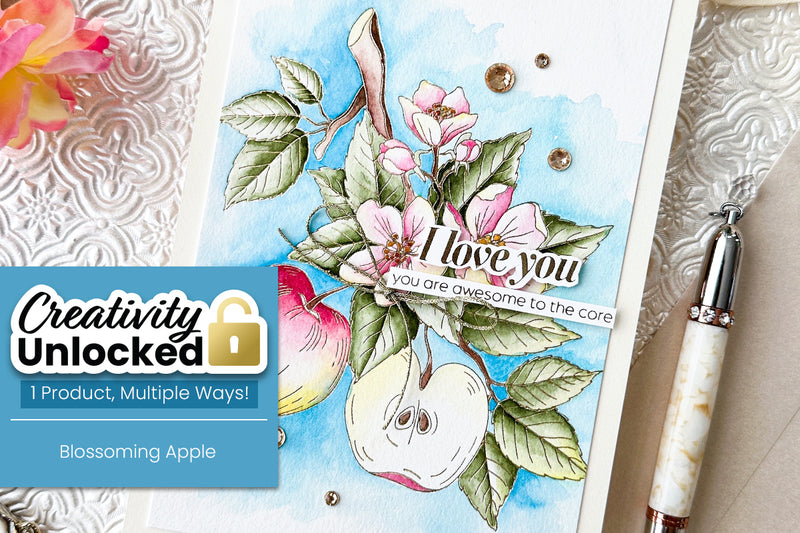 Watercoloring Hot Foiled Press Plate Images with Emily! | Creativity Unlocked