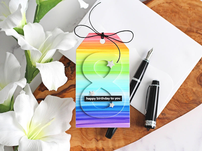 Quick and Easy Alcohol Marker Background