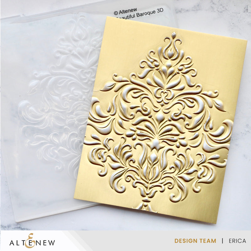 MUST-TRY Technique with 3D Embossing Folders! Tremendous Textures with Erica + Video