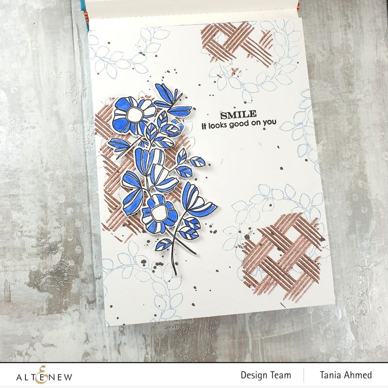 Easy Mixed Media Art Journal Page!