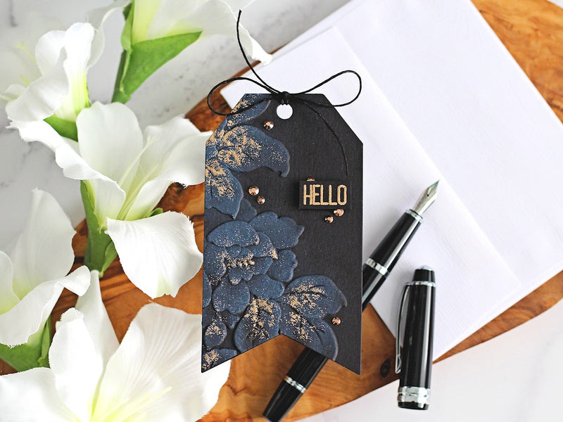 Embossing 2 Ways | Enhance Dry Embossing with Embossing Powder