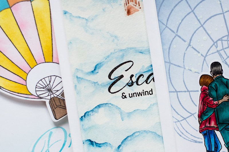 Three Fun Ideas for a Hot Air Balloon Stamp Set