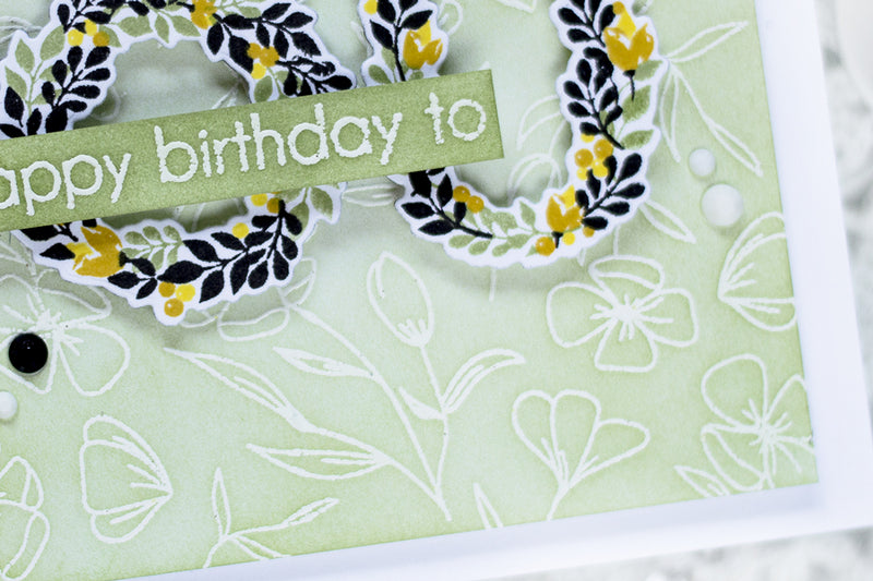 How to Add A Pop Of Color to Your Card