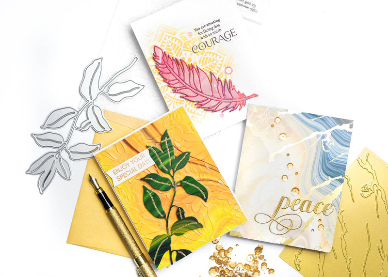 Break Out the Patterned Paper! 3 Ideas for Using Altenew’s Poured Acrylic Paper Pack