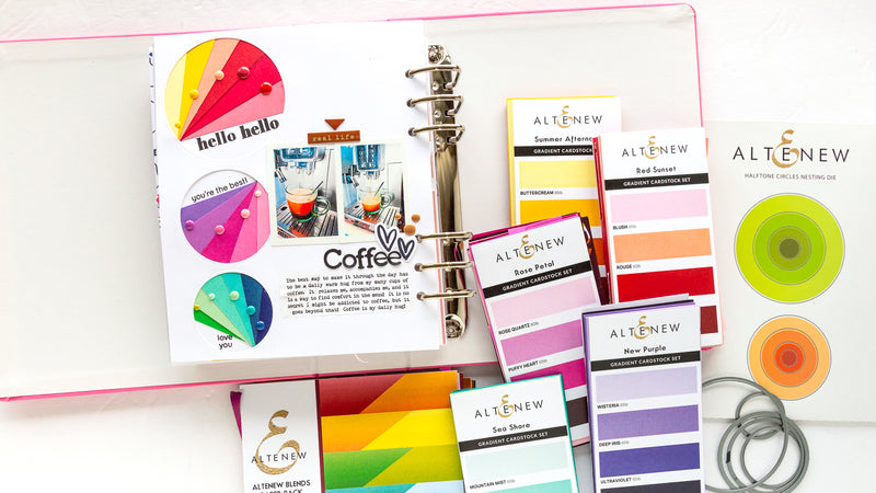 A Fun Idea on Adding A Rainbow To Memory Keeping Layouts + Video Tutorial!