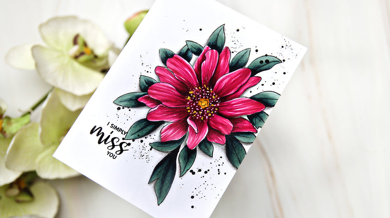 Video: Floral Alcohol Marker Coloring