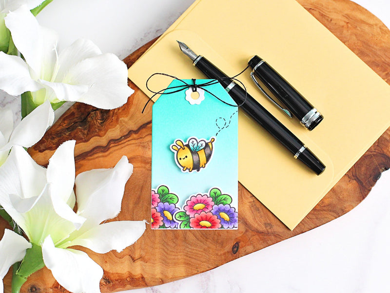Cheerful Double-Sided DIY Tag (With Video Tutorial) | Terrific Tags with Michelle