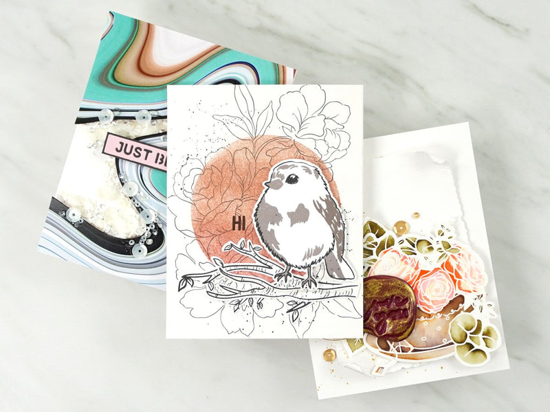 3 Experimental Ways to Add Shine to Cards | Perfect Pairings with Jaycee + VIDEO