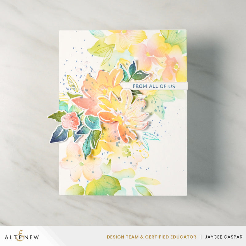 2 Effortless Faux Watercolor Techniques with Altenew Inks | Perfect Pairings with Jaycee