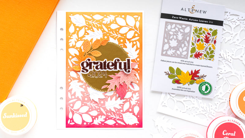 EASY Fall Memory Keeping Idea Feat. Zero Waste: Autumn Leaves (With Video Tutorial!)