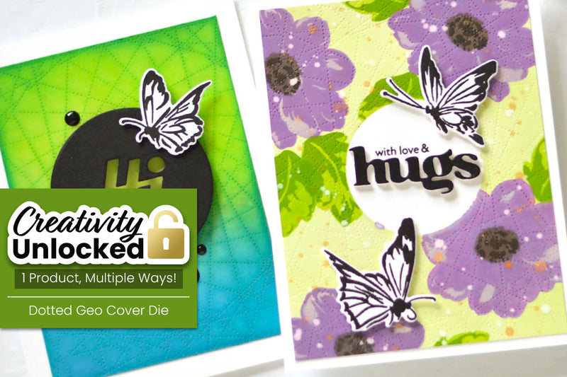 Creativity Unlocked feat. Dotted Geo Cover Die | Take 2 with Therese (with Video Tutorial!)