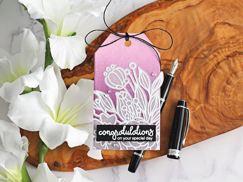 Adding Elegance with Vellum Technique – Terrific Tags with Michelle
