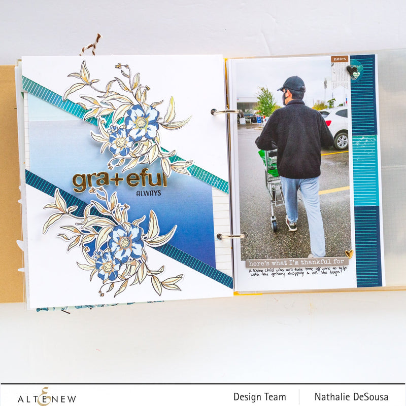 Masculine Memory Keeping Layout (+video tutorial)
