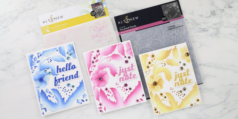 Fresh Dye Inks in Focus! Let’s Get Colorful with Erica for THREE Different Looks + VIDEO tutorial