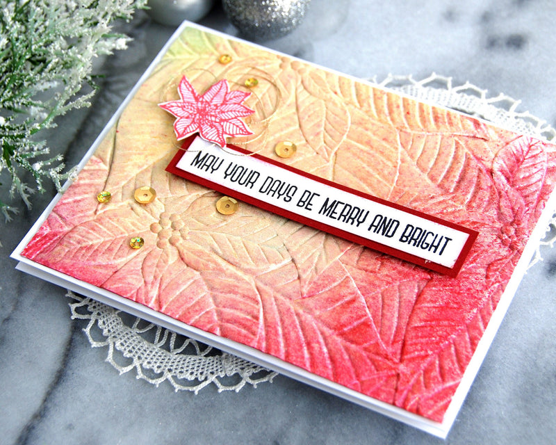 A Cool and Easy Idea with Embossing Folders