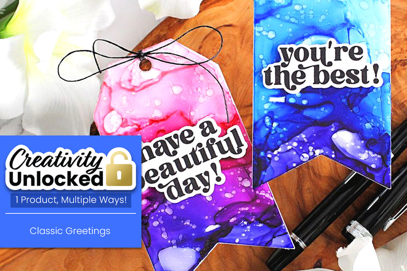Creativity Unlocked feat. Classic Greetings | Make Alcohol Inks Glow!