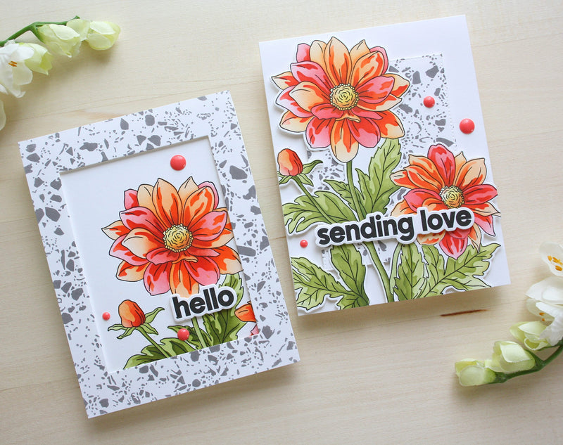 2 Easy Ways to Showcase Stunning Dreamy Dahlias : Frame it!