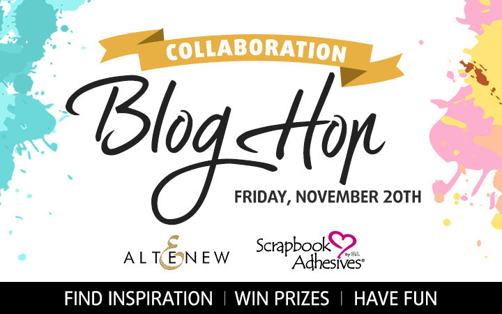 Altenew + Scrapbook Adhesives by 3L Blog Hop