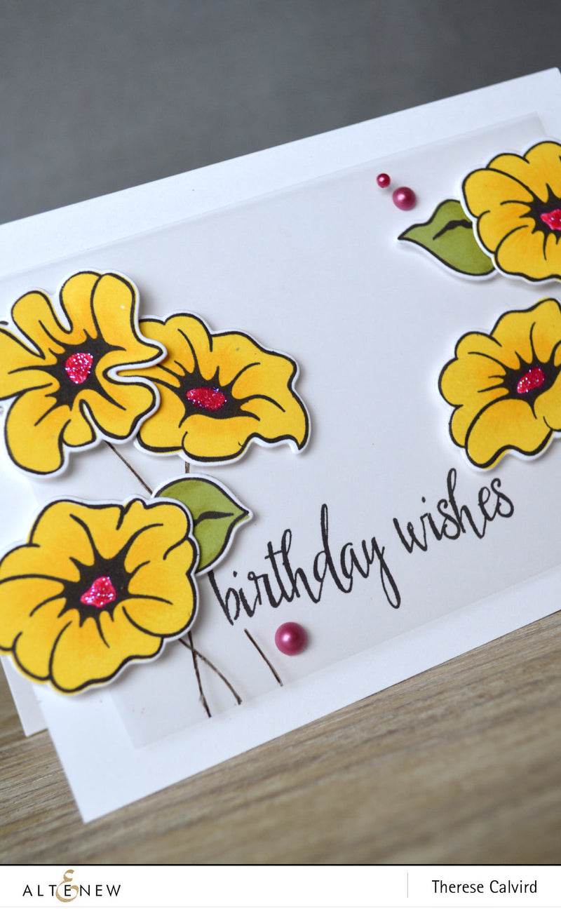Whimsical Flowers – Shading Stamped Images : Video