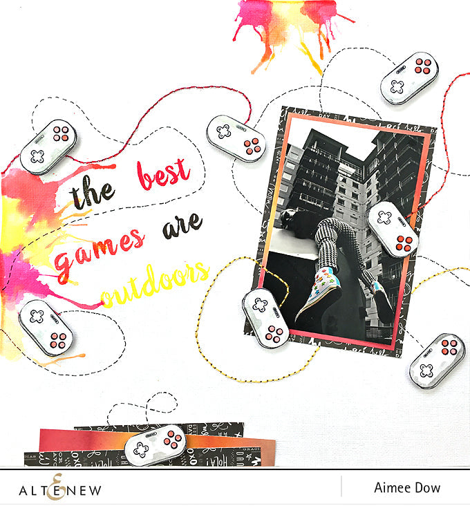 The Best Games are Outdoors Layout