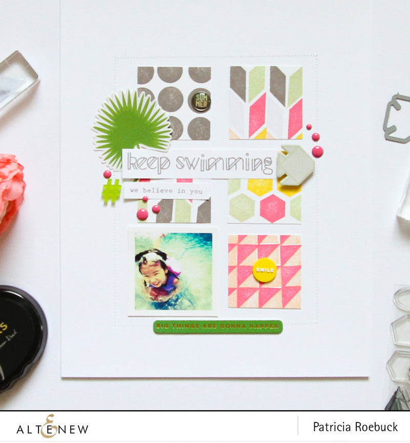 Video: Repetitive Stamping for DIY Pattern Paper