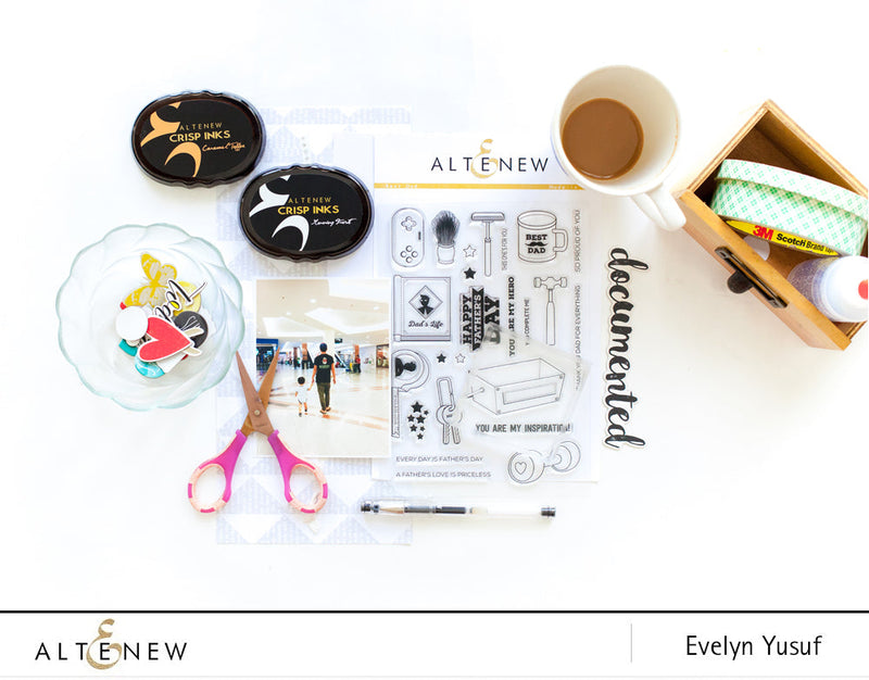 Video: Father’s Day Scrap Layout Tutorial With Evelyn