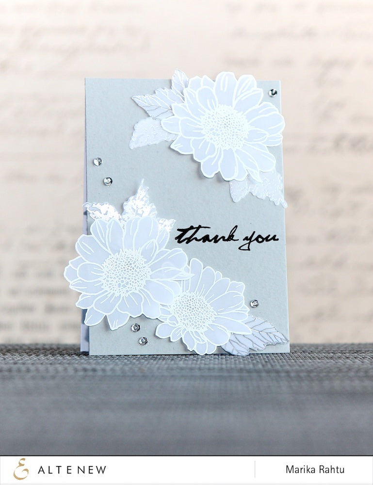 Embossed Spring Daisy